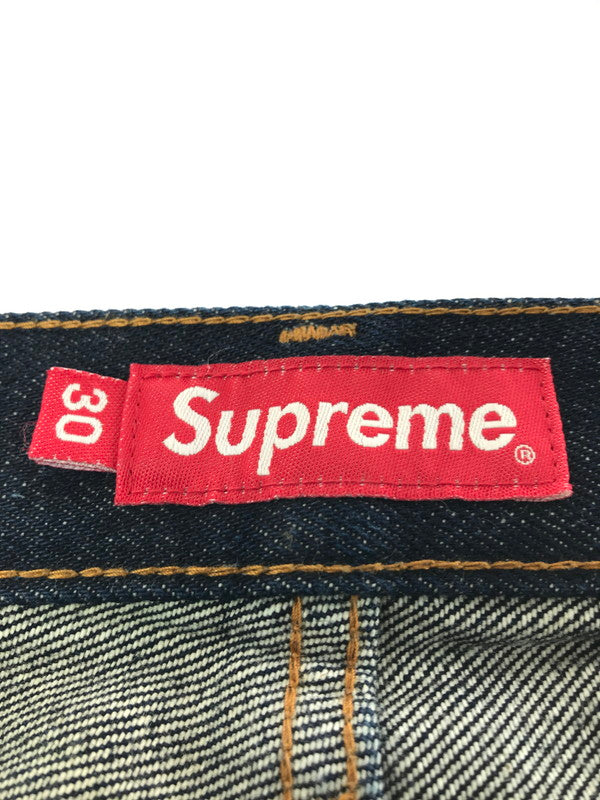 【中古品】【メンズ】 SUPREME シュプリーム RIGID SLIM JEAN リジッド スリムジーンズ デニムパンツ 日本製 ボトムス 149-260809-hi-05-tagh サイズ：30 カラー：インディゴ 万代Net店