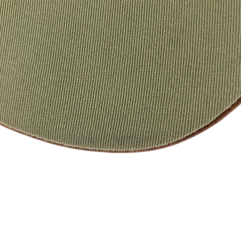 【中古品】【メンズ】 SUPREME シュプリーム 15AW DENIM LEATHER VISOR CAMP CAP NATURAL BROWN デニム レザー バイザー キャンプキャップ ナチュラルブラウン 帽子 185-260809-hi-09-tagh サイズ：F カラー：アイボリー/ブラウン 万代Net店