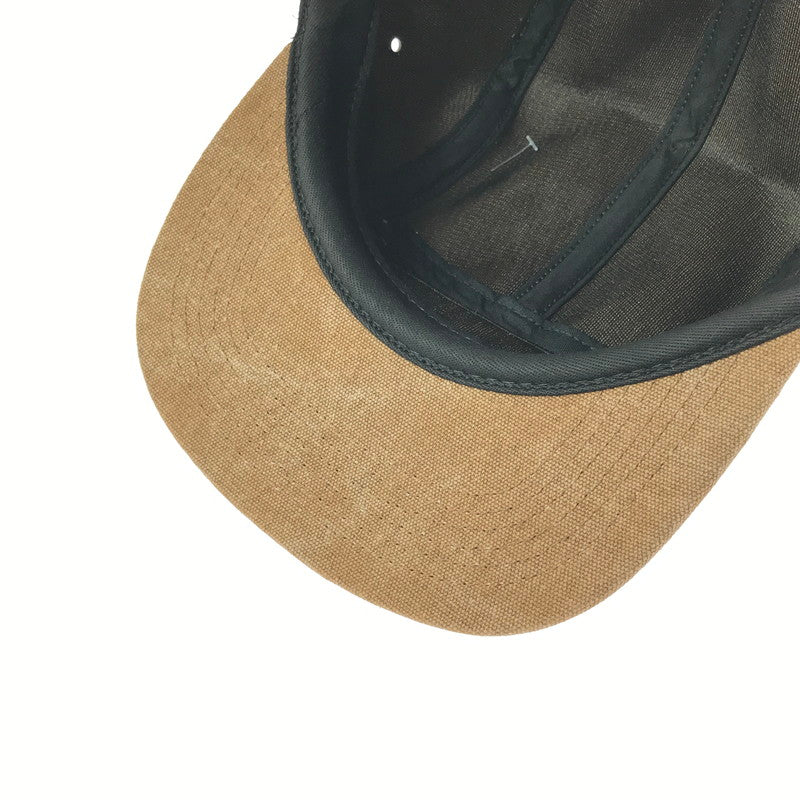 【中古品】【メンズ】 SUPREME シュプリーム 15SS STONE WASHED CANVAS CAMP CAP ストーンウォッシュド キャンバスキャップ 帽子 185-260809-hi-10-tagh サイズ：F カラー：ブラウン 万代Net店