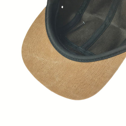 【中古品】【メンズ】 SUPREME シュプリーム 15SS STONE WASHED CANVAS CAMP CAP ストーンウォッシュド キャンバスキャップ 帽子 185-260809-hi-10-tagh サイズ：F カラー：ブラウン 万代Net店