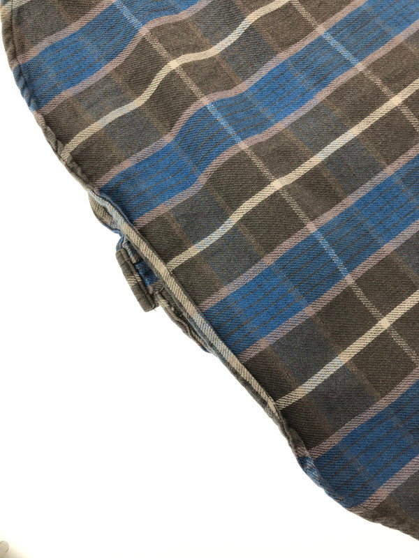 【中古品】【メンズ】 TENDERLOIN テンダーロイン L/S CHECK SHIRT BLUE ロングスリーブ チェック シャツ 長袖 シャツ トップス 145-260805-rt-17-tagh サイズ：XS カラー：ブルー 万代Net店