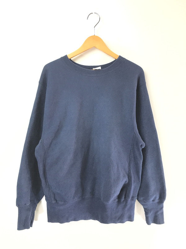 【中古品】【メンズ】 CHAMPION チャンピオン 90's REVERSE WEAVE SWEAT SHIRT リバース ウィーブ スウェット シャツ トレーナー トップス 146-260805-rt-15-tagh サイズ：M カラー：ネイビー 万代Net店