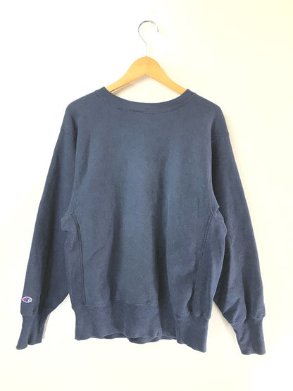 【中古品】【メンズ】 CHAMPION チャンピオン 90's REVERSE WEAVE SWEAT SHIRT リバース ウィーブ スウェット シャツ トレーナー トップス 146-260805-rt-15-tagh サイズ：M カラー：ネイビー 万代Net店