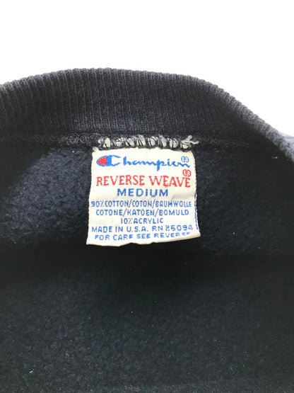 【中古品】【メンズ】 CHAMPION チャンピオン 90's REVERSE WEAVE SWEAT SHIRT リバース ウィーブ スウェット シャツ トレーナー トップス 146-260805-rt-15-tagh サイズ：M カラー：ネイビー 万代Net店