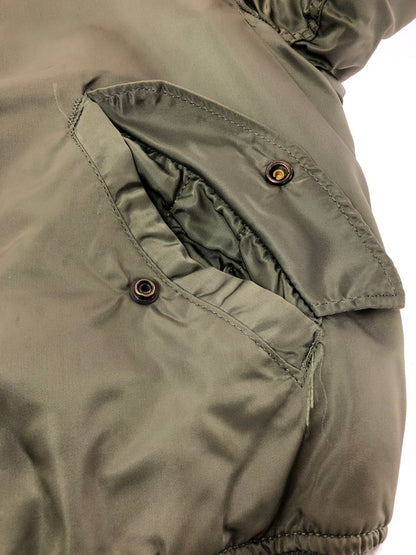 【中古品】【メンズ】 USED ユーズド FLIGHT JACKET KHAKI 0615-00-573-8335 USA製 フライト ジャケット アウター 146-260805-rt-06-tagh サイズ：M カラー：カーキ 万代Net店