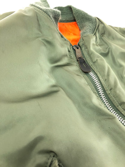 【中古品】【メンズ】 USED ユーズド FLIGHT JACKET KHAKI 0615-00-573-8335 USA製 フライト ジャケット アウター 146-260805-rt-06-tagh サイズ：M カラー：カーキ 万代Net店