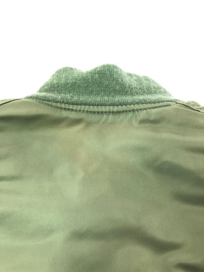 【中古品】【メンズ】 USED ユーズド FLIGHT JACKET KHAKI 0615-00-573-8335 USA製 フライト ジャケット アウター 146-260805-rt-06-tagh サイズ：M カラー：カーキ 万代Net店