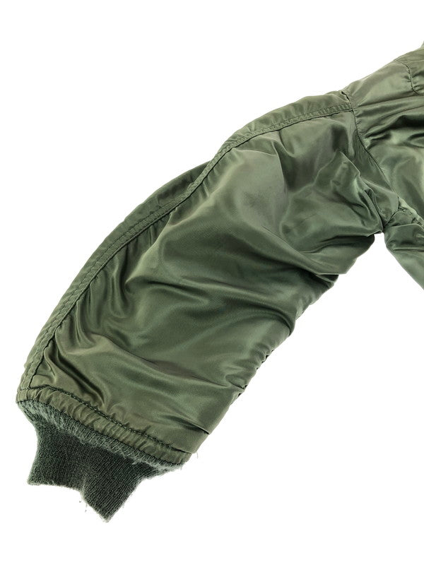 【中古品】【メンズ】 USED ユーズド FLIGHT JACKET KHAKI 0615-00-573-8335 USA製 フライト ジャケット アウター 146-260805-rt-06-tagh サイズ：M カラー：カーキ 万代Net店