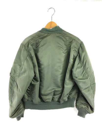 【中古品】【メンズ】 USED ユーズド FLIGHT JACKET KHAKI 0615-00-573-8335 USA製 フライト ジャケット アウター 146-260805-rt-06-tagh サイズ：M カラー：カーキ 万代Net店