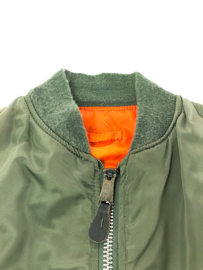 【中古品】【メンズ】 USED ユーズド FLIGHT JACKET KHAKI 0615-00-573-8335 USA製 フライト ジャケット アウター 146-260805-rt-06-tagh サイズ：M カラー：カーキ 万代Net店