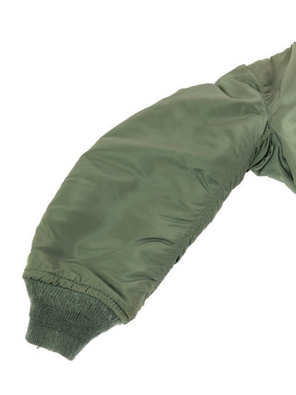 【中古品】【メンズ】 USED ユーズド FLIGHT JACKET KHAKI 0615-00-573-8335 USA製 フライト ジャケット アウター 146-260805-rt-06-tagh サイズ：M カラー：カーキ 万代Net店