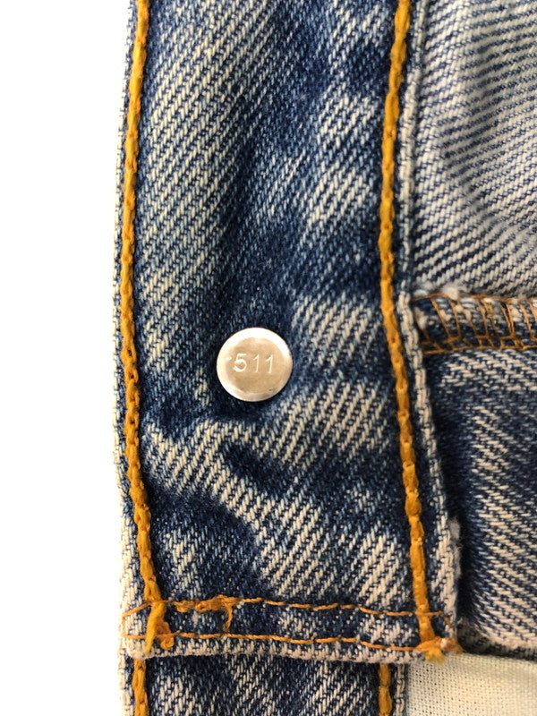 【現状渡し品】【メンズ】 LEVI'S リーバイス SILVER TAB DENIM PANTS シルバー タブ デニム パンツ ボトムス 刻印511 USA製 ジーンズ ボトムス 157-260805-rt-09-tagh サイズ：不明 下記参照 カラー：インディゴ 万代Net店