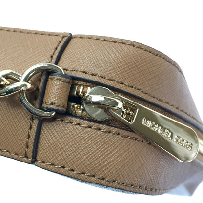 【中古品】【メンズ】 MICHAEL KORS マイケルコース JET SET ITEM LG EW CROSSBODY BAG WHITE クロスボディーバッグ 180-260806-su-08-tagh カラー：ホワイト/ブラウン 万代Net店