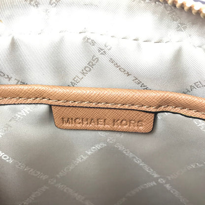【中古品】【メンズ】 MICHAEL KORS マイケルコース JET SET ITEM LG EW CROSSBODY BAG WHITE クロスボディーバッグ 180-260806-su-08-tagh カラー：ホワイト/ブラウン 万代Net店