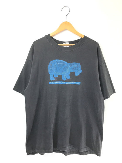 【中古品】【メンズ】 THE METROPOLITAN MUSEUM OF ART ザ メトロポリタン ミュージアム オブ アート 90's ART T-SHIRT 90年代 アート Tシャツ トップス HANESタグ 146-260805-rt-13-tagh サイズ：XL カラー：ブラック 万代Net店