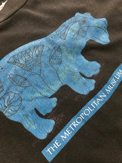 【中古品】【メンズ】 THE METROPOLITAN MUSEUM OF ART ザ メトロポリタン ミュージアム オブ アート 90's ART T-SHIRT 90年代 アート Tシャツ トップス HANESタグ 146-260805-rt-13-tagh サイズ：XL カラー：ブラック 万代Net店