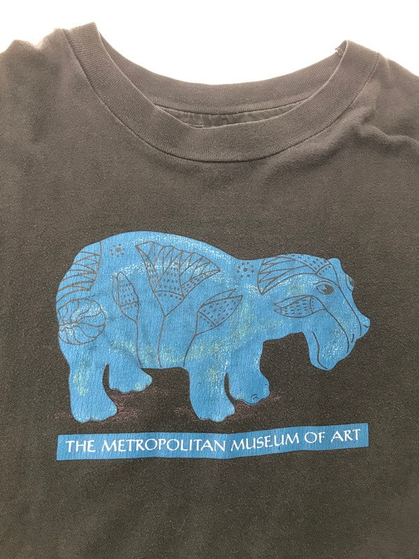 【中古品】【メンズ】 THE METROPOLITAN MUSEUM OF ART ザ メトロポリタン ミュージアム オブ アート 90's ART T-SHIRT 90年代 アート Tシャツ トップス HANESタグ 146-260805-rt-13-tagh サイズ：XL カラー：ブラック 万代Net店