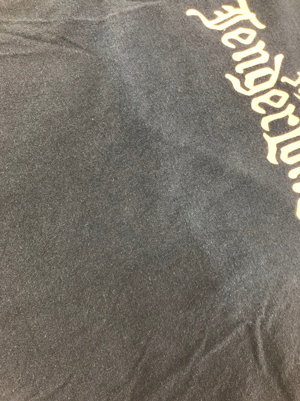 【中古品】【メンズ】 TENDERLOIN テンダーロイン LOGO T-SHIRT NAVY ロゴプリント クルーネック半袖カットソー ストリート 142-260822-su-05-tagh サイズ：XL カラー：ネイビー 万代Net店