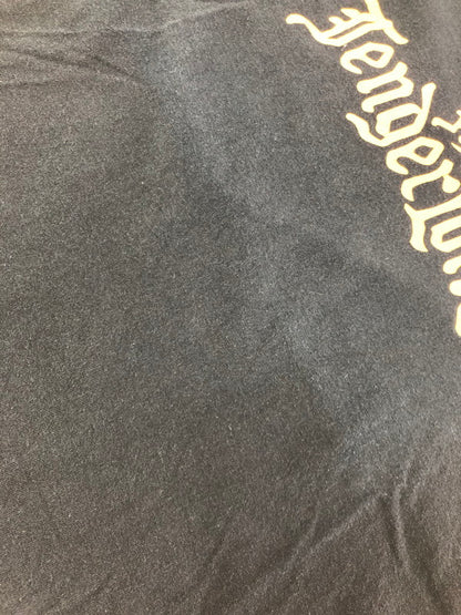 【中古品】【メンズ】 TENDERLOIN テンダーロイン LOGO T-SHIRT NAVY ロゴプリント クルーネック半袖カットソー ストリート 142-260822-su-05-tagh サイズ：XL カラー：ネイビー 万代Net店