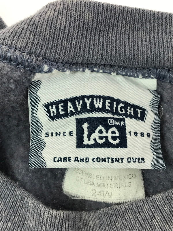 【現状渡し品】【メンズ】 LEE リー HEAVY WEIGHT 90's SWEATSHIRT FADE GRAY メキシコ製 ヘビーウェイト 90年代 スウェット シャツ トレーナー トップス 146-260820-rt-33-tag カラー：グレー 万代Net店