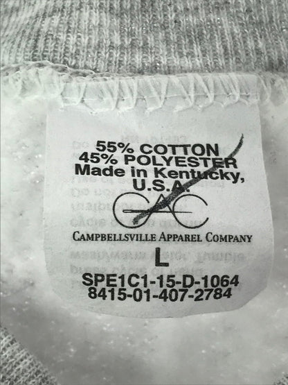 【現状渡し品】【メンズ】 CAMPBELLSVILLE APPAREL COMPANY キャンプベルズヴィル アパレル SWEATSHIRT 8415-01-407-2784 15年製 USA製 146-260820-rt-32-tag カラー：グレー 万代Net店