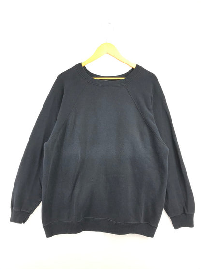 【中古品】【メンズ】 HANES SPORT ヘインズ スポーツ 90's RAGLAN SWEATSHIRT BLACK USA製 ラグラン スウェットシャツ トップス 146-260818-rt-50-tag カラー：ブラック 万代Net店