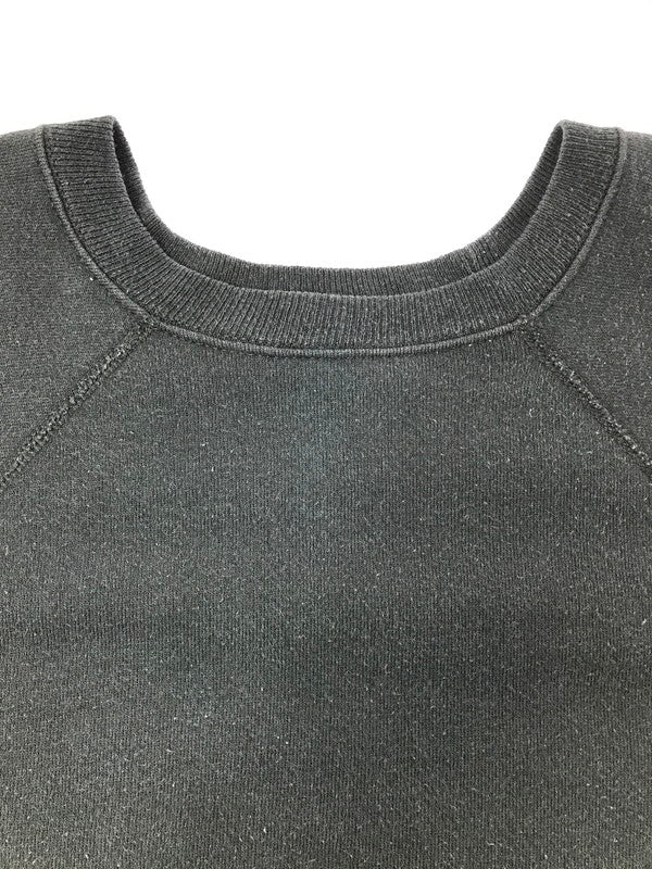 【中古品】【メンズ】 HANES SPORT ヘインズ スポーツ 90's RAGLAN SWEATSHIRT BLACK USA製 ラグラン スウェットシャツ トップス 146-260818-rt-50-tag カラー：ブラック 万代Net店