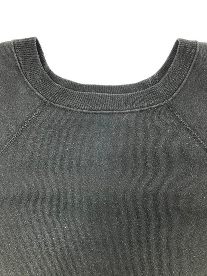【中古品】【メンズ】 HANES SPORT ヘインズ スポーツ 90's RAGLAN SWEATSHIRT BLACK USA製 ラグラン スウェットシャツ トップス 146-260818-rt-50-tag カラー：ブラック 万代Net店