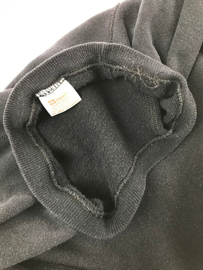 【中古品】【メンズ】 HANES SPORT ヘインズ スポーツ 90's RAGLAN SWEATSHIRT BLACK USA製 ラグラン スウェットシャツ トップス 146-260818-rt-50-tag カラー：ブラック 万代Net店