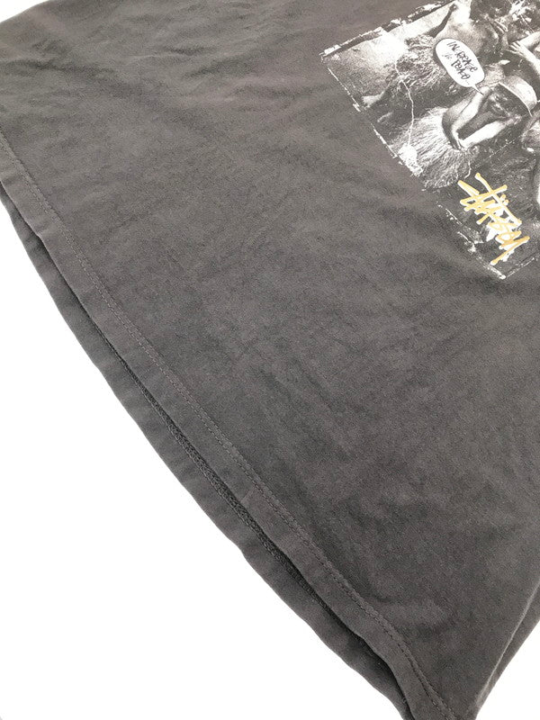 【中古品】【メンズ】 OLD STUSSY オールド ステューシー 90's INCREASE THE PEACE PHOTO T-SHIRT 半袖Tシャツ トップス メキシコ製 紺タグ 142-260805-rt-14-tagh サイズ：XL カラー：ブラック 万代Net店