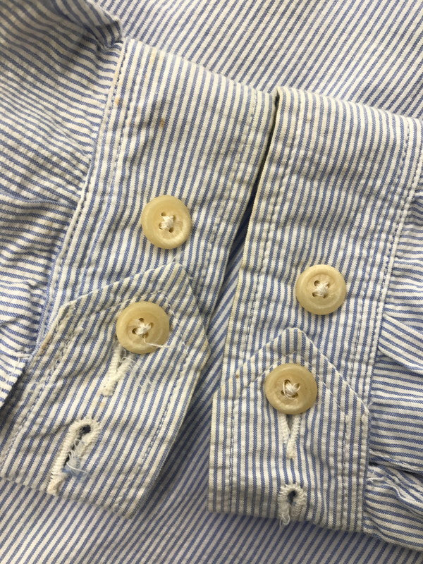 【中古品】【メンズ】 POLO RALPH LAUREN ポロ ラルフローレン 90's SEERSUCKER SWING TOP シアサッカー スウィングトップ USA製 ライトアウター 146-260805-rt-16-tagh サイズ：XL カラー：ブルー 万代Net店