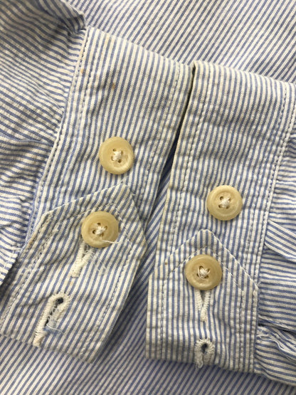 【中古品】【メンズ】 POLO RALPH LAUREN ポロ ラルフローレン 90's SEERSUCKER SWING TOP シアサッカー スウィングトップ USA製 ライトアウター 146-260805-rt-16-tagh サイズ：XL カラー：ブルー 万代Net店