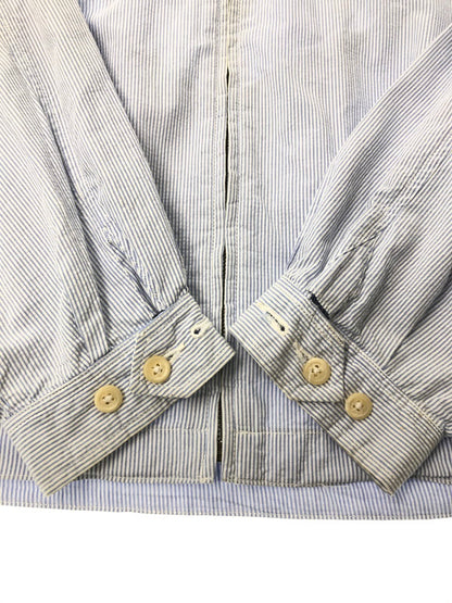 【中古品】【メンズ】 POLO RALPH LAUREN ポロ ラルフローレン 90's SEERSUCKER SWING TOP シアサッカー スウィングトップ USA製 ライトアウター 146-260805-rt-16-tagh サイズ：XL カラー：ブルー 万代Net店