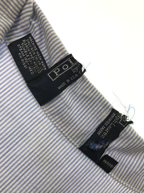 【中古品】【メンズ】 POLO RALPH LAUREN ポロ ラルフローレン 90's SEERSUCKER SWING TOP シアサッカー スウィングトップ USA製 ライトアウター 146-260805-rt-16-tagh サイズ：XL カラー：ブルー 万代Net店