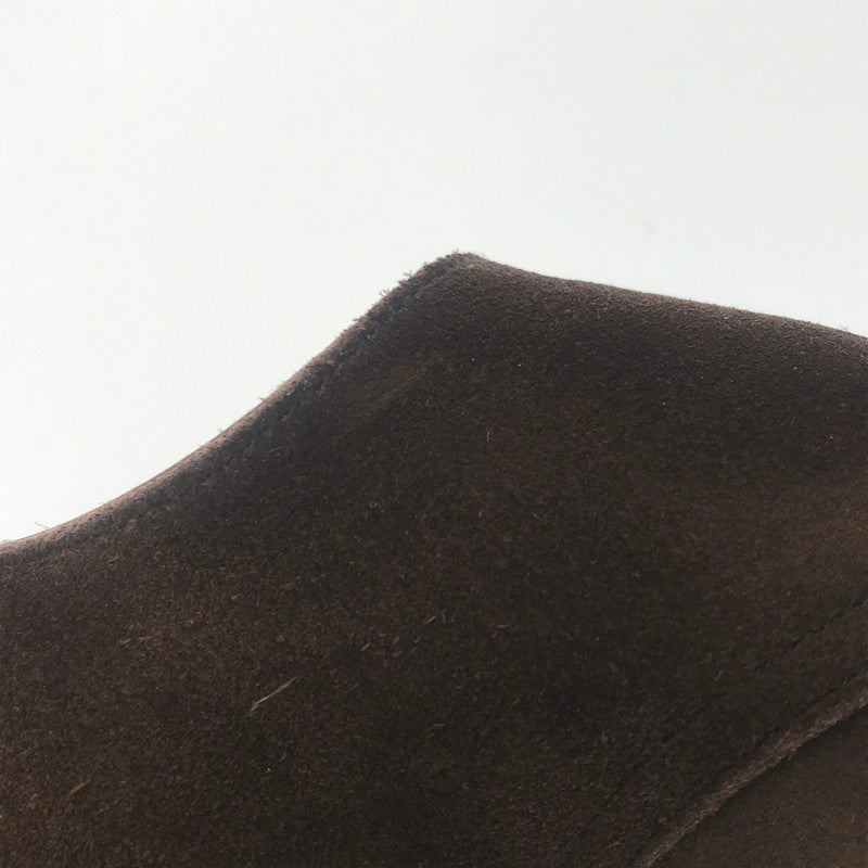 【中古品】【メンズ】 BROOKS BROTHERS PEAL&CO ブルックスブラザーズ SUEDE FLAP SHOES BROWN スエード フラップ シューズ 靴 164-260805-rt-28-tagh サイズ：不明 下記参照 カラー：ブラウン 万代Net店