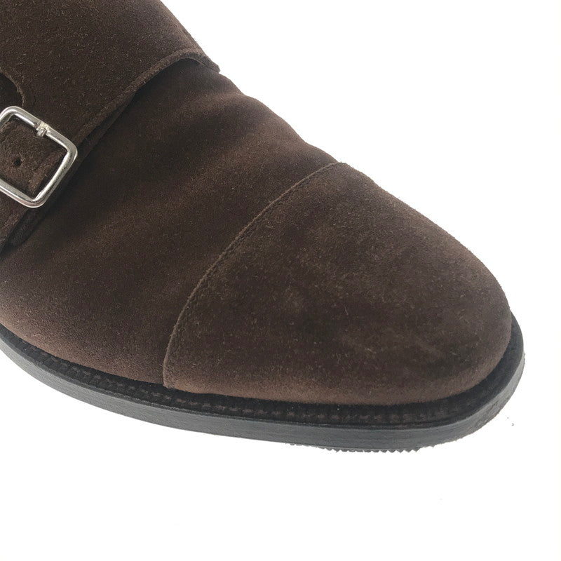 【中古品】【メンズ】 BROOKS BROTHERS PEAL&CO ブルックスブラザーズ SUEDE FLAP SHOES BROWN スエード フラップ シューズ 靴 164-260805-rt-28-tagh サイズ：不明 下記参照 カラー：ブラウン 万代Net店