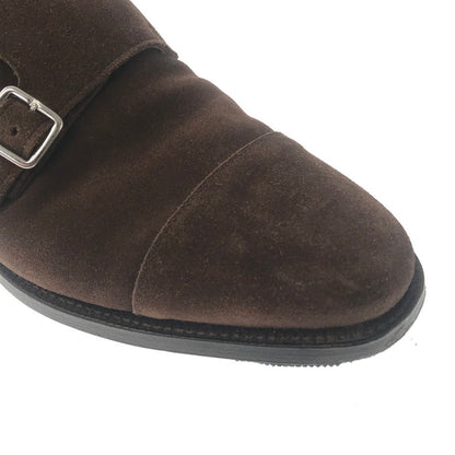 【中古品】【メンズ】 BROOKS BROTHERS PEAL&CO ブルックスブラザーズ SUEDE FLAP SHOES BROWN スエード フラップ シューズ 靴 164-260805-rt-28-tagh サイズ：不明 下記参照 カラー：ブラウン 万代Net店