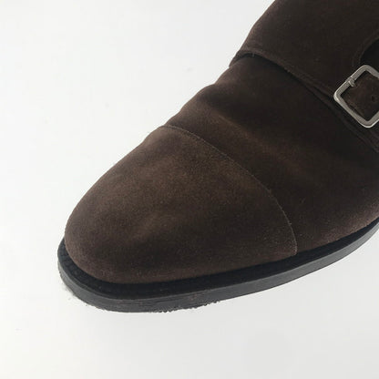【中古品】【メンズ】 BROOKS BROTHERS PEAL&CO ブルックスブラザーズ SUEDE FLAP SHOES BROWN スエード フラップ シューズ 靴 164-260805-rt-28-tagh サイズ：不明 下記参照 カラー：ブラウン 万代Net店
