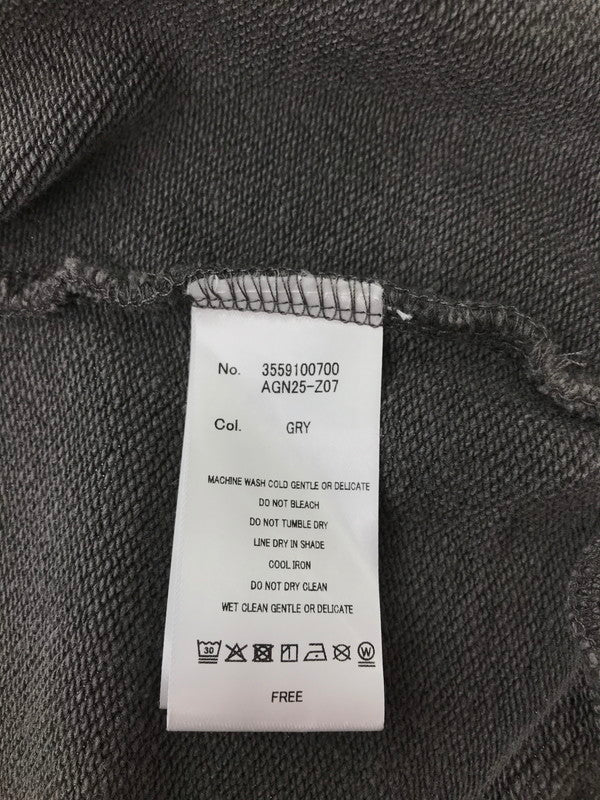 【中古品】【メンズ】 A'GEM 9 エージェム ナイン × .KOM ドット ケーオー エム ED HARDY ZIP UP HOODIE AGN25-Z07 ジップ アップ フーディー パーカー トップス 142-260805-rt-18-tagh サイズ：フリー カラー：グレー 万代Net店
