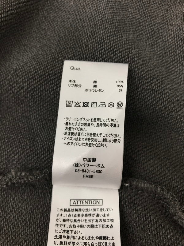 【中古品】【メンズ】 A'GEM 9 エージェム ナイン × .KOM ドット ケーオー エム ED HARDY ZIP UP HOODIE AGN25-Z07 ジップ アップ フーディー パーカー トップス 142-260805-rt-18-tagh サイズ：フリー カラー：グレー 万代Net店