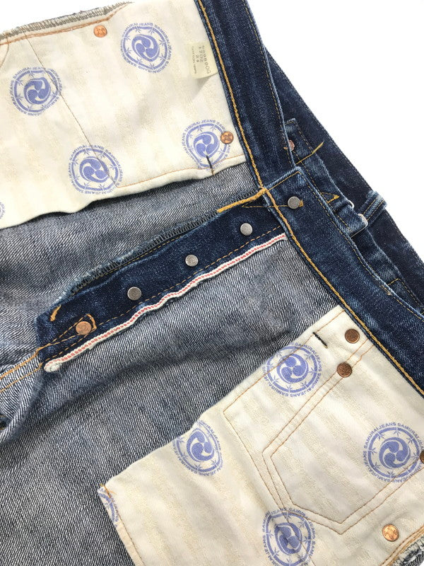 【中古品】【メンズ】 SAMURAI JEANS サムライ ジーンズ DENIM PANTS 18-139 会津の英主 デニム パンツ ボトムス ジーンズ 156-260805-rt-19-tagh サイズ：W34 カラー：インディゴ 万代Net店