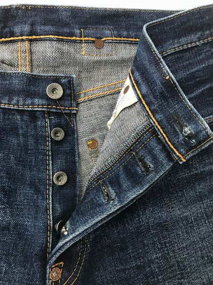 【中古品】【メンズ】 SAMURAI JEANS サムライ ジーンズ DENIM PANTS 18-139 会津の英主 デニム パンツ ボトムス ジーンズ 156-260805-rt-19-tagh サイズ：W34 カラー：インディゴ 万代Net店
