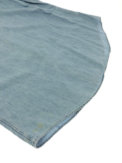 【中古品】【メンズ】 POLO RALPH LAUREN ポロ ラルフローレン 90's L/S CHAMBRAY SHIRT 90年代 ロングスリーブ シャンブレー シャツ トップス 146-260805-rt-03-tagh サイズ：M カラー：インディゴ 万代Net店
