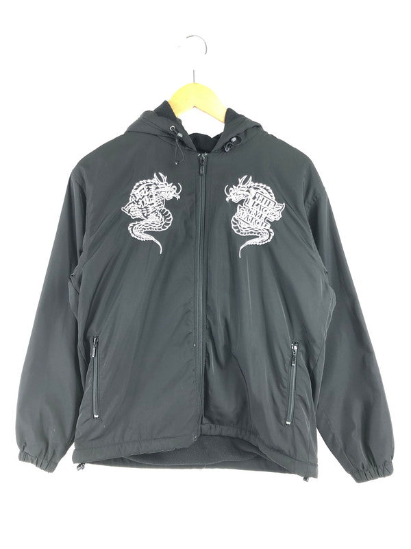 【中古品】【メンズ】 THE BLACK EYE PATCH ザ ブラック アイ パッチ DRAGON EMBROIDERY NYLON JACKET BLACK ドラゴン 刺繍 ナイロン ジャケット アウター 142-260805-rt-07-tagh サイズ：S カラー：ブラック 万代Net店