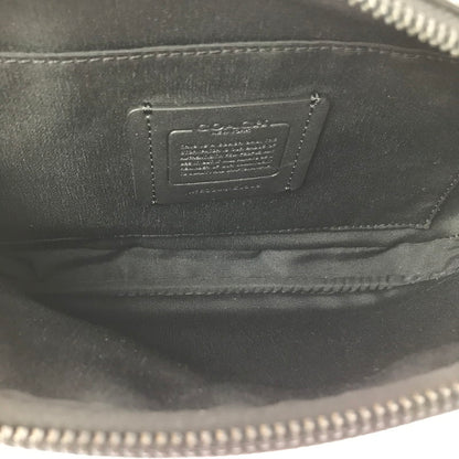 【中古品】【メンズ】 COACH コーチ SIGNATURE ELIAS BELT BAG シグネチャー エリアス ベルトバッグ CJ506 カバン ボディバッグ 180-260806-su-09-tagh カラー：ブラック 万代Net店
