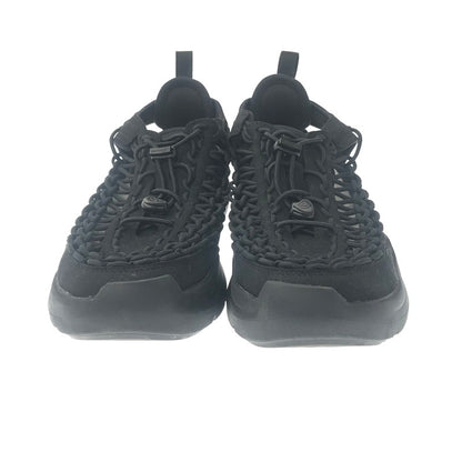 【中古品】【メンズ】 KEEN キーン UNEEK WK BLACK 1030271 ユニーク ダブル ケー スニーカー 靴 164-260805-rt-25-tagh サイズ：26cm US8 カラー：ブラック 万代Net店