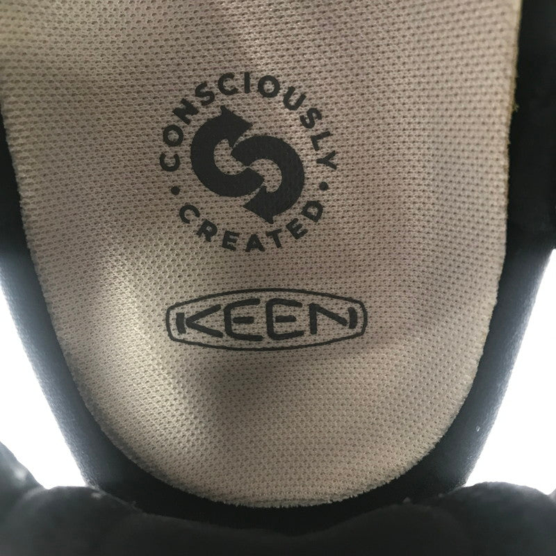 【中古品】【メンズ】 KEEN キーン UNEEK WK BLACK 1030271 ユニーク ダブル ケー スニーカー 靴 164-260805-rt-25-tagh サイズ：26cm US8 カラー：ブラック 万代Net店