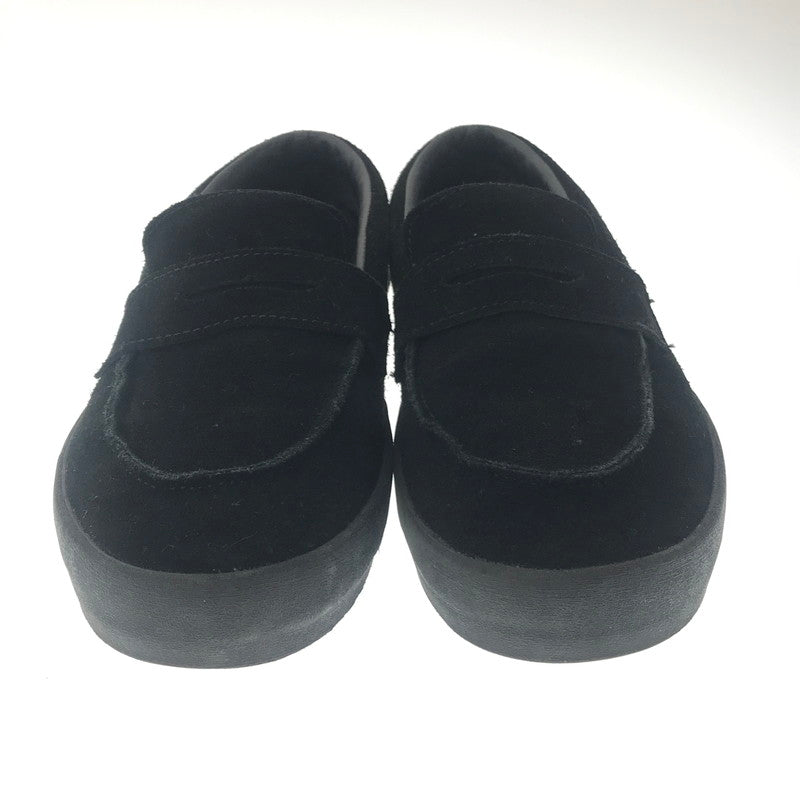 【中古品】【メンズ】 VANS SKATEBOARDING バンズ スケートボーディング SUEDE SLIP ON BLACK スエード スリッポン スニーカー 靴 162-260805-rt-29-tagh サイズ：26cm US8 カラー：ブラック 万代Net店