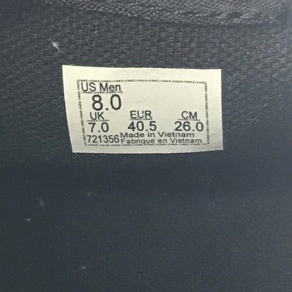 【中古品】【メンズ】 VANS SKATEBOARDING バンズ スケートボーディング SUEDE SLIP ON BLACK スエード スリッポン スニーカー 靴 162-260805-rt-29-tagh サイズ：26cm US8 カラー：ブラック 万代Net店