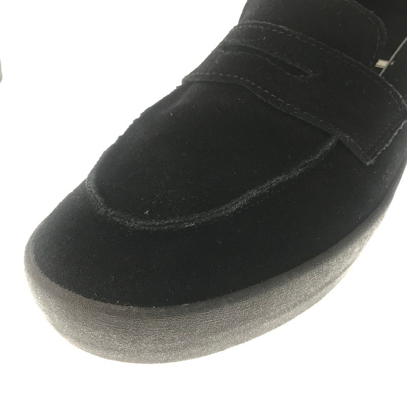 【中古品】【メンズ】 VANS SKATEBOARDING バンズ スケートボーディング SUEDE SLIP ON BLACK スエード スリッポン スニーカー 靴 162-260805-rt-29-tagh サイズ：26cm US8 カラー：ブラック 万代Net店